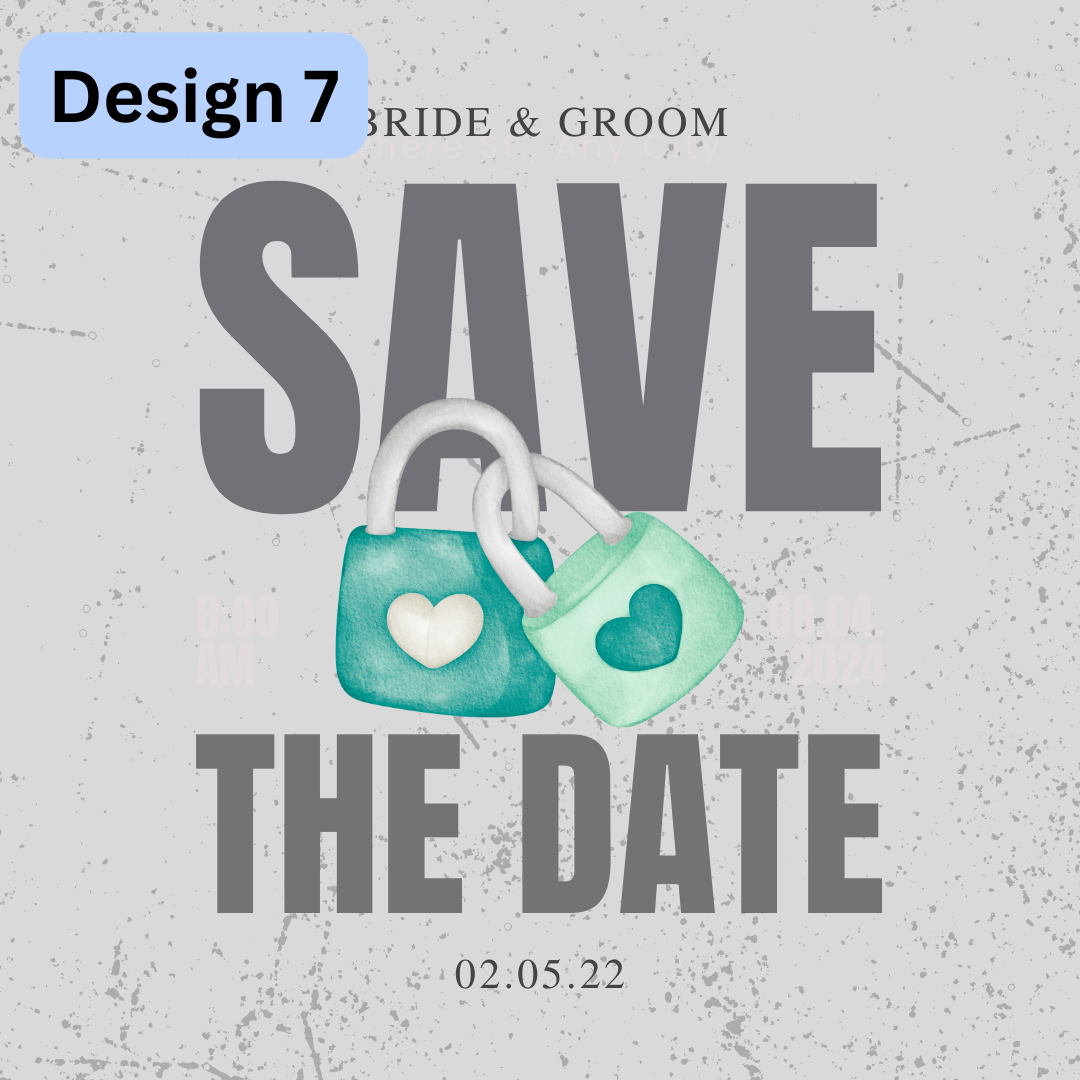 Save The Date Magnets