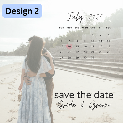 Save The Date Magnets