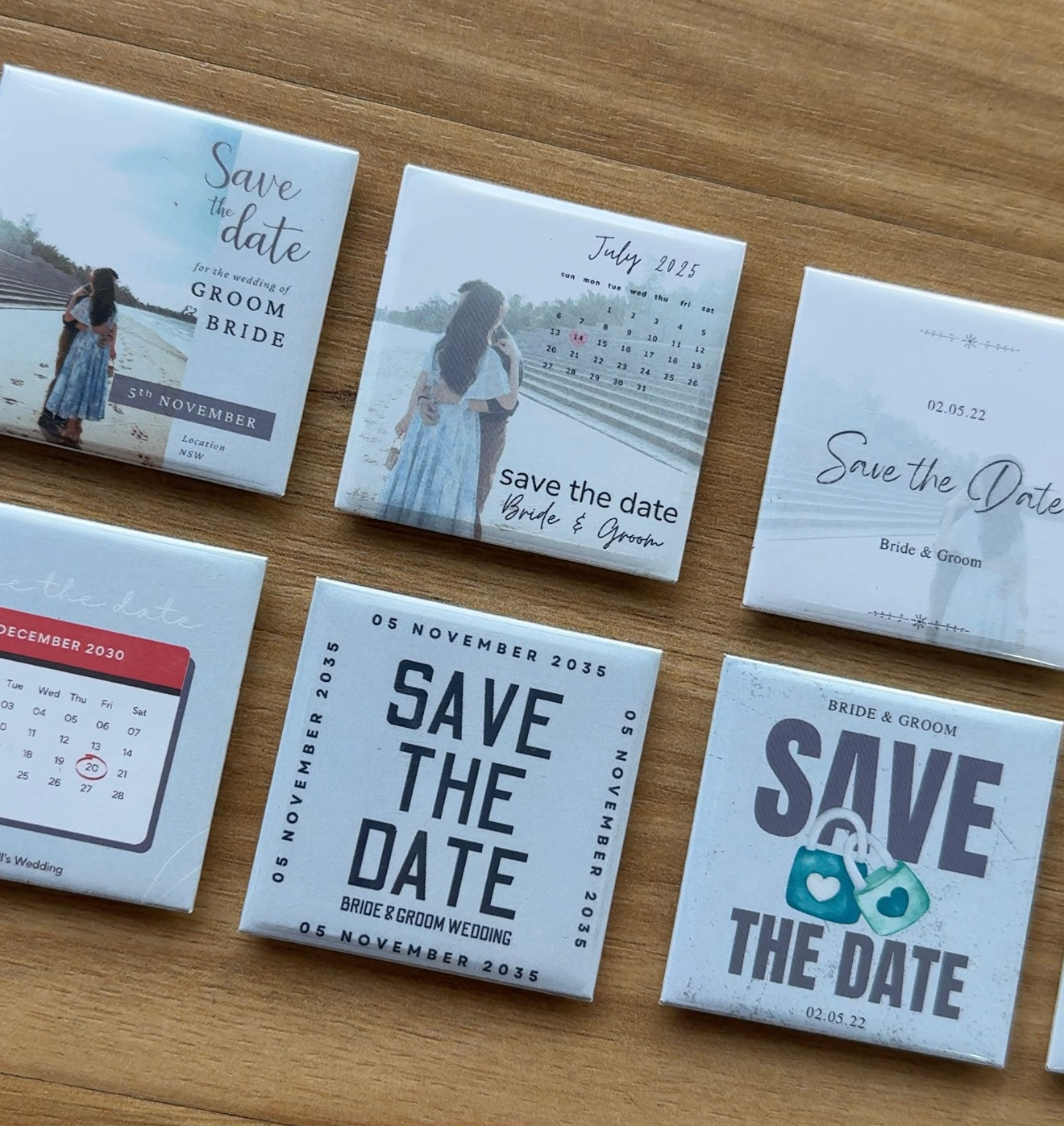 Save The Date Magnets